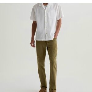 AG Adriano Goldschmied Men's Graduate SUD Straight Jeans in Sulphur